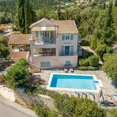Garden House, Up To 8px 1km From Fiskardo 빌라 Tselendáta